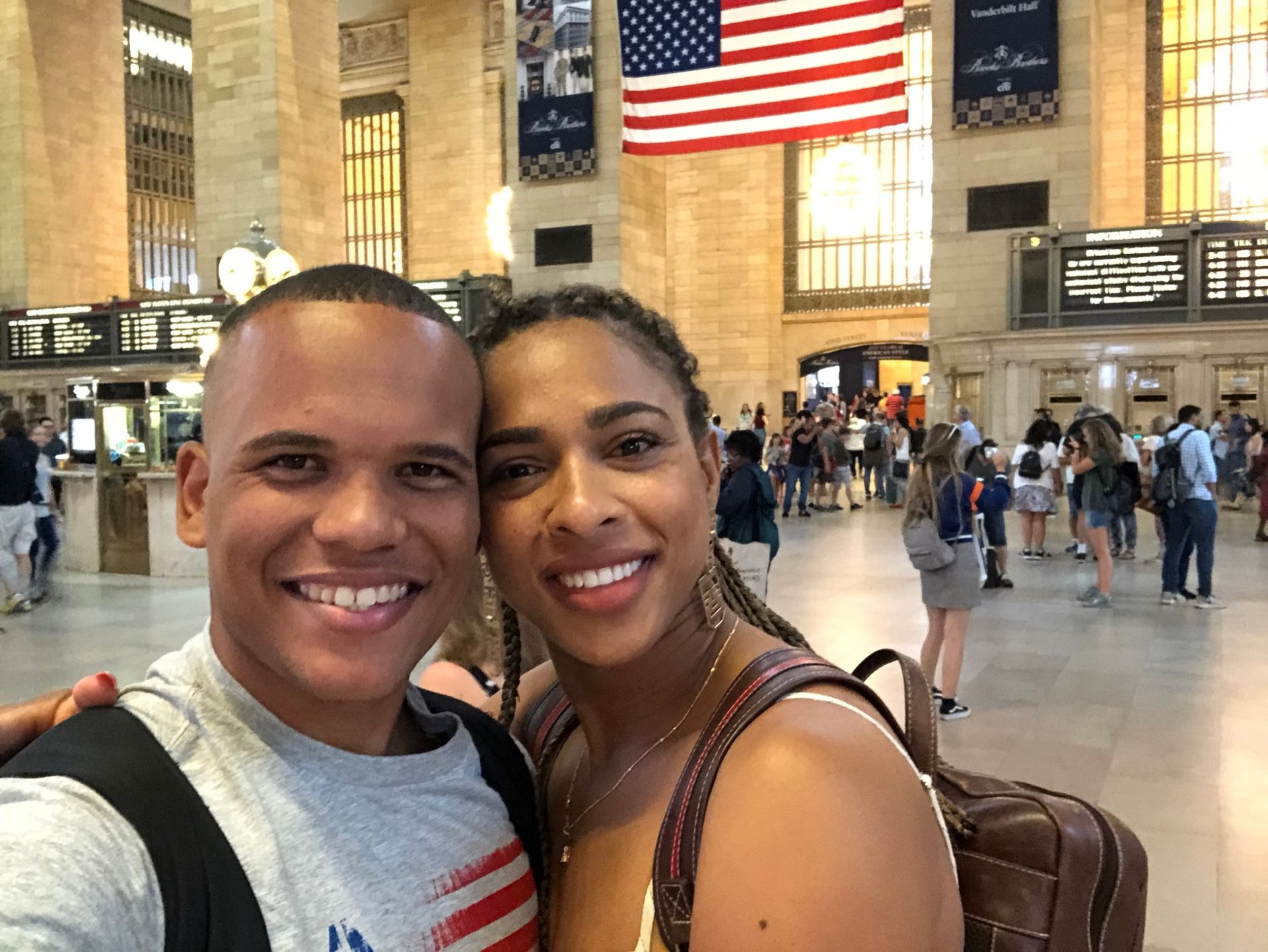 Nós na Grand Central Terminal